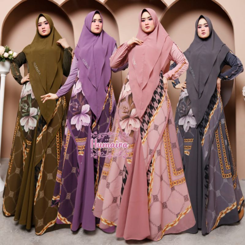 Widya set syar'i ori Humaira