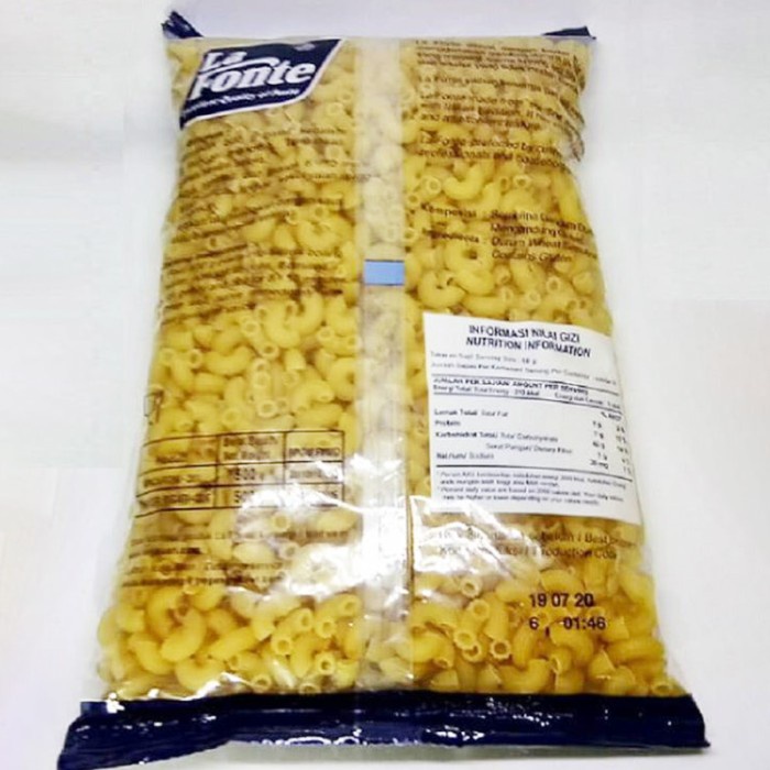 

Da2011F La Fonte Macaroni Pasta Chiferi Rigati (206) 500 Gram - Pasta Makaroni Ffa2D01A1