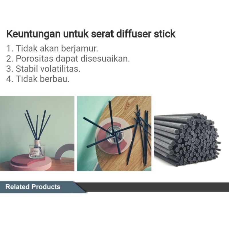 STICK Reed Diffuser 2 Varian Warna Stik Bukan Rotan