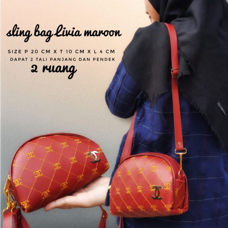 SLINGBAG LIVIA 2 RUANG