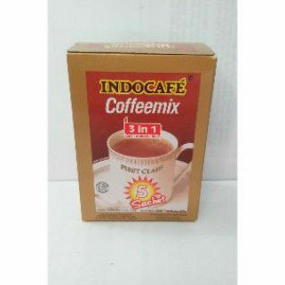 

Indocafe COFFEEMIX kopi / 3 IN 1 ORI / GINGER / GINSENG ( 5sachets x 20gr / box ) 100gr