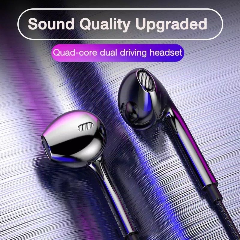 Earphone Headset Super bass With Mic