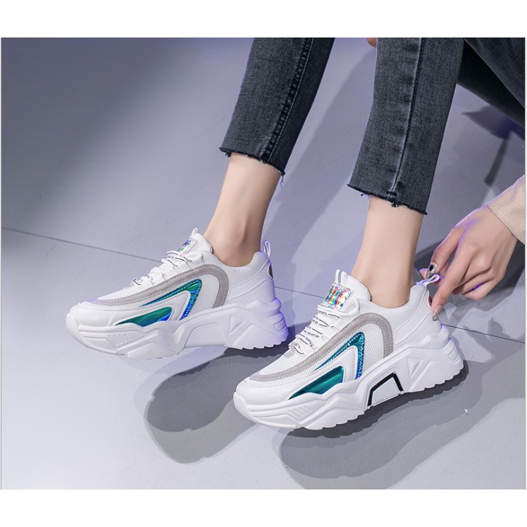 SEPATU Sneakers Import NEON STRIP sepatu sneaker wanita 2021 Premium Import