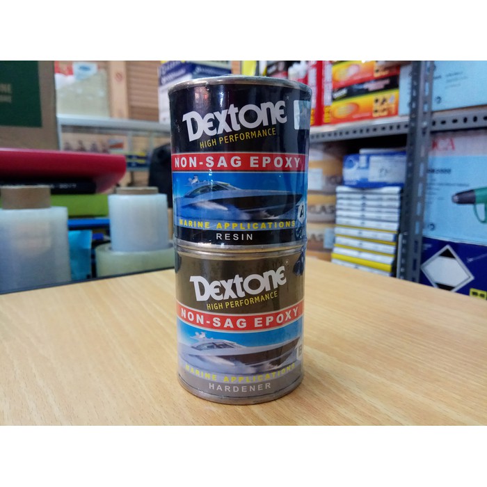 dextone non sag epoxy 2 komponen 400gr Dextone Hardener dan Resin 400 Gram DEXTONE EPOXY 400gram