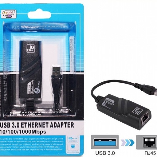 Converter USB 3.0 Ethernet Adapter USB To Lan Rj45 Adapter Network