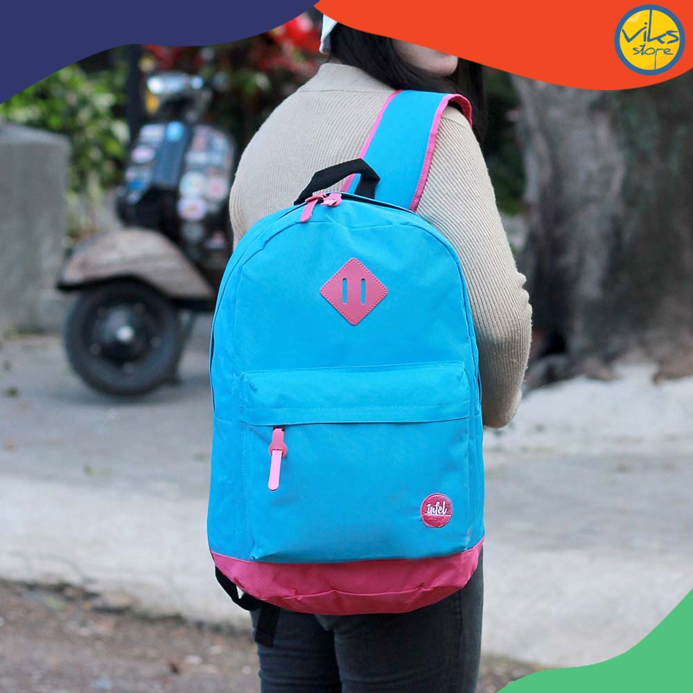 Tas Ransel Wanita Tas Backpack Punggung Cewek Perempuan Laera Bag SMM352 Kuliah Sekolah