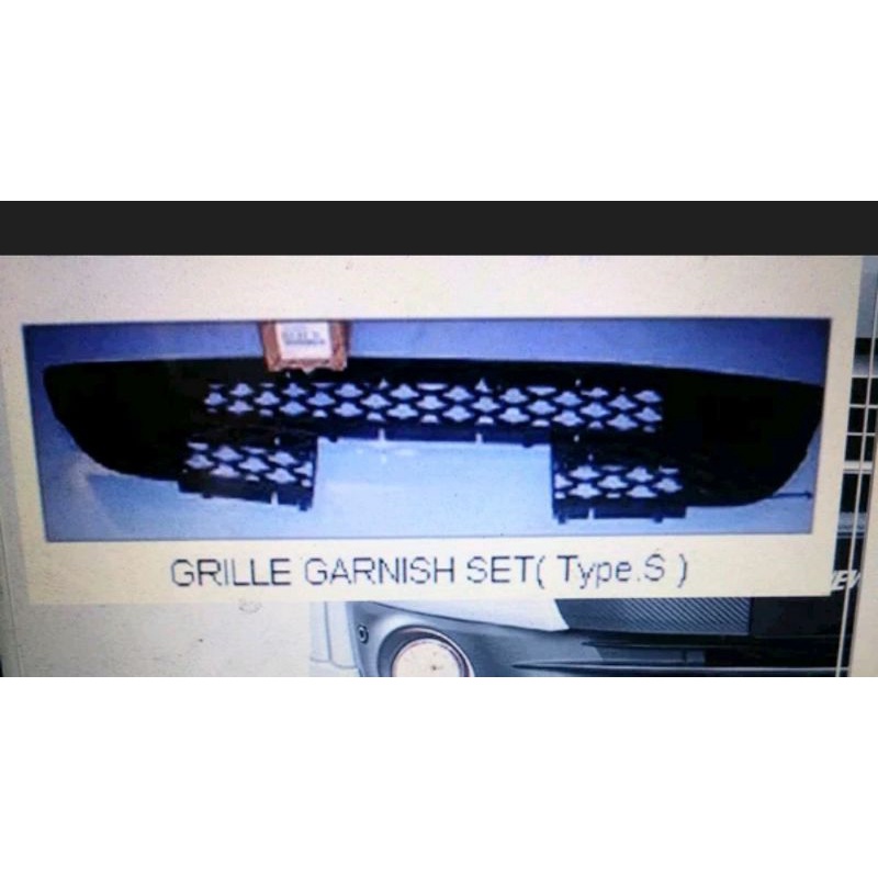 kisi kisi bemper Avanza S original