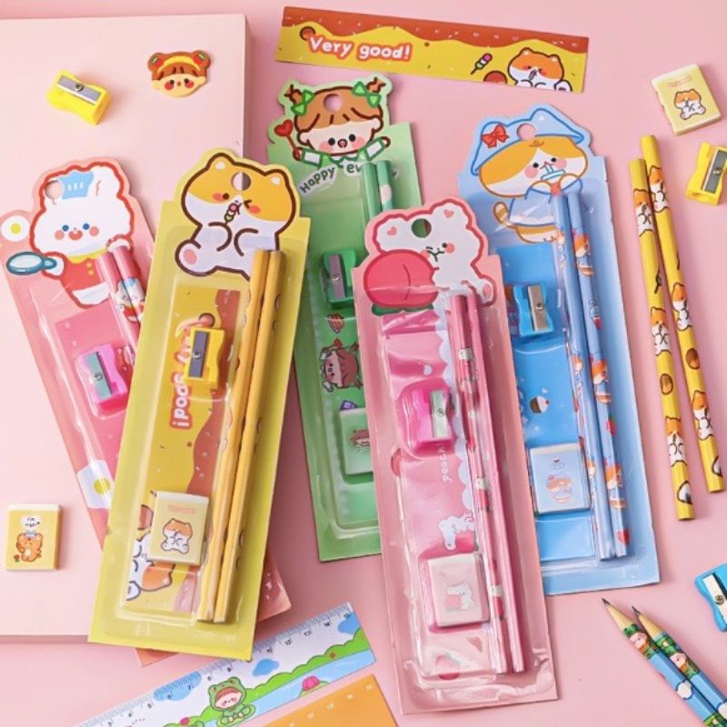 

SET ALAT TULIS SEKOLAH MINI STASIONARY #HOHESTORE#