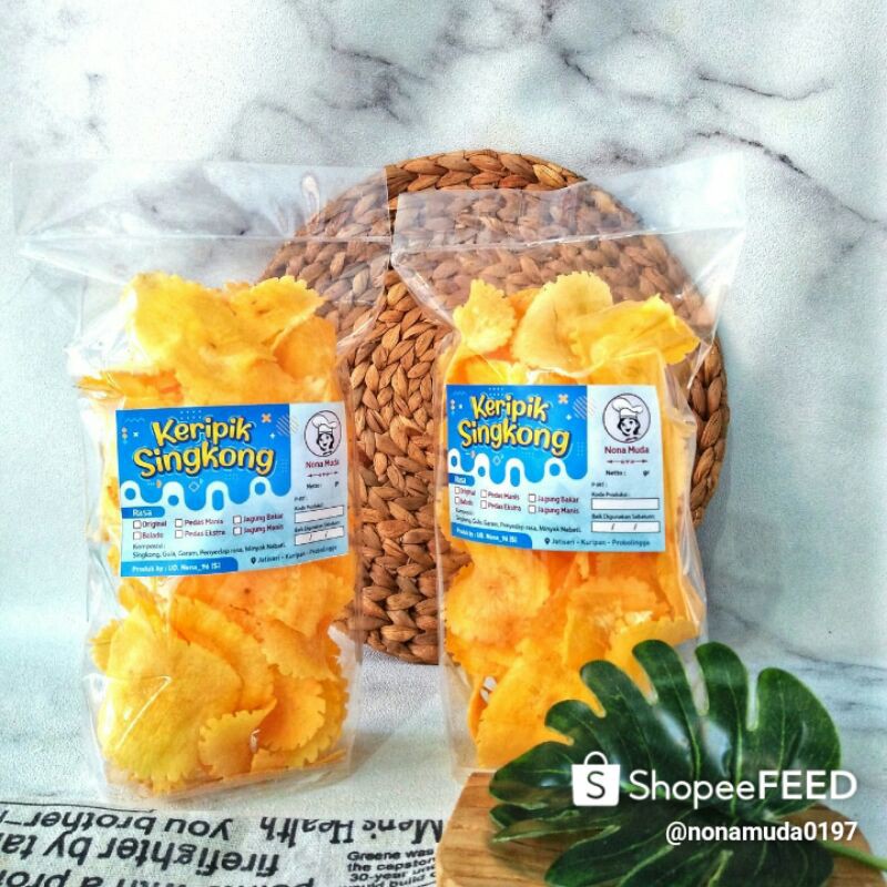 

Keripik Singkong Gurih Renyah plus Cantik