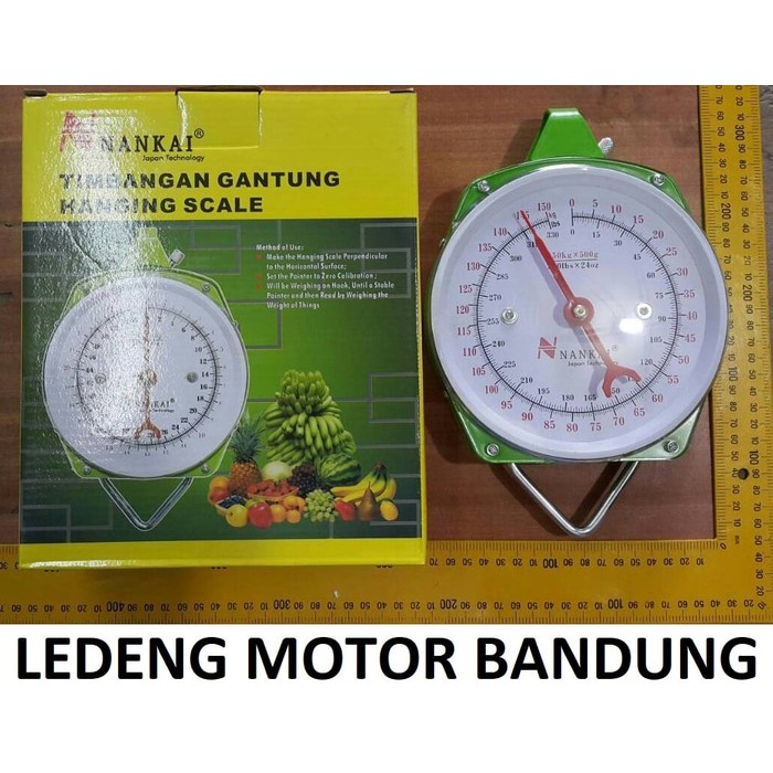 200kg Timbangan Gantung Nankai Hanging Scale Alat Ukur Berat Gantungan