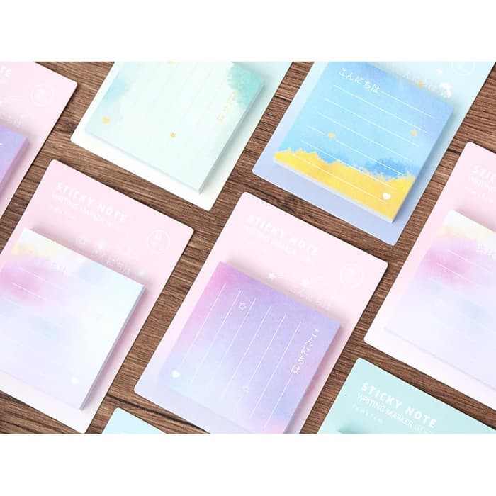 

Dijual Sticky Notes Konnichiwa Square - Motif A Diskon