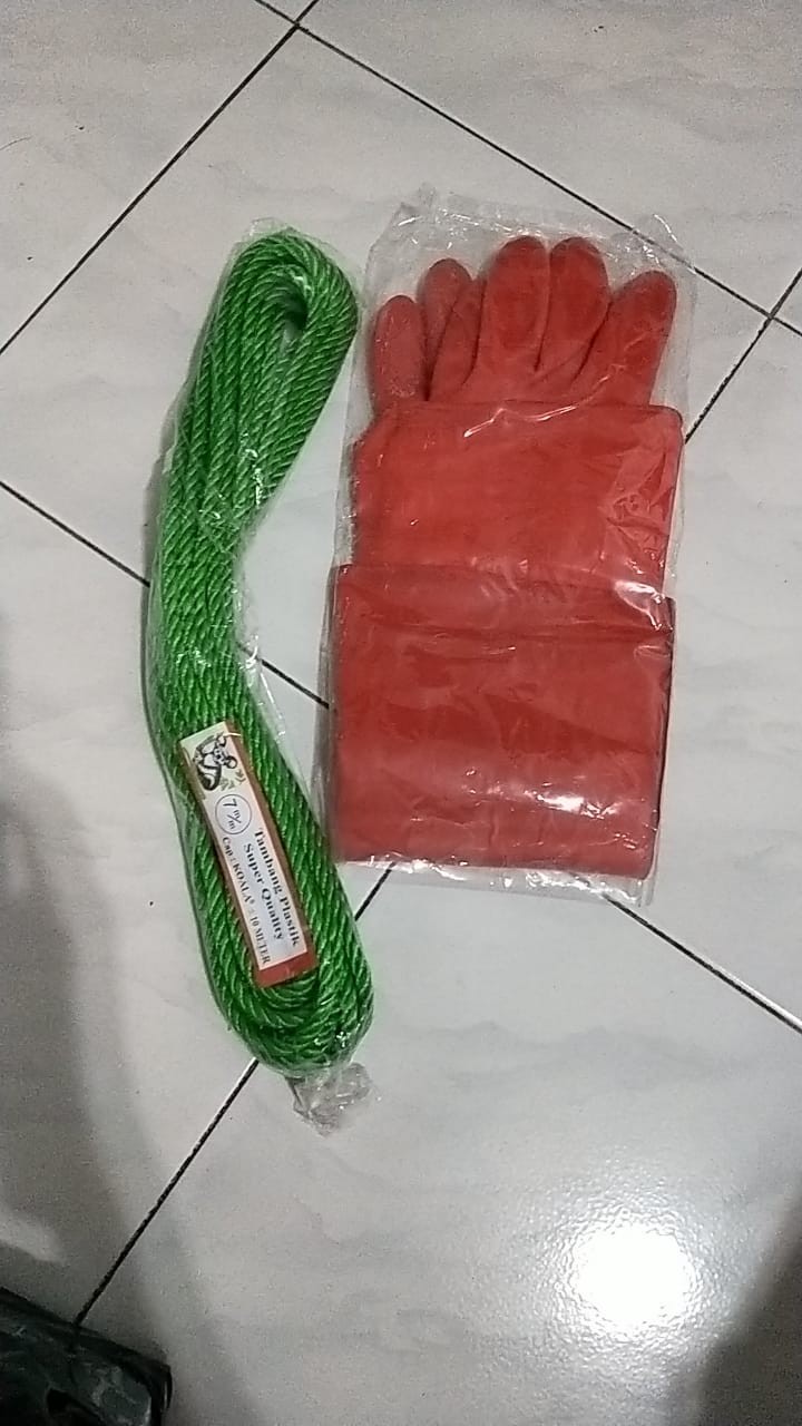 Sarung Tangan Karet Latex 16 Inch