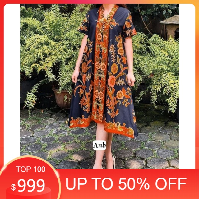 dress batik jumbo bigsize |• dress batik formal jumbo bigsize || dress pesta jumbo busui