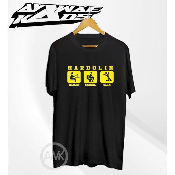 KAOS BAJU UNIK BAHASA SUNDA HARDOLIN DAHAR MODOL ULIN