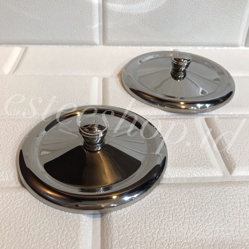 Tutup Gelas Mug Cangkir Stainless Steel Tebal