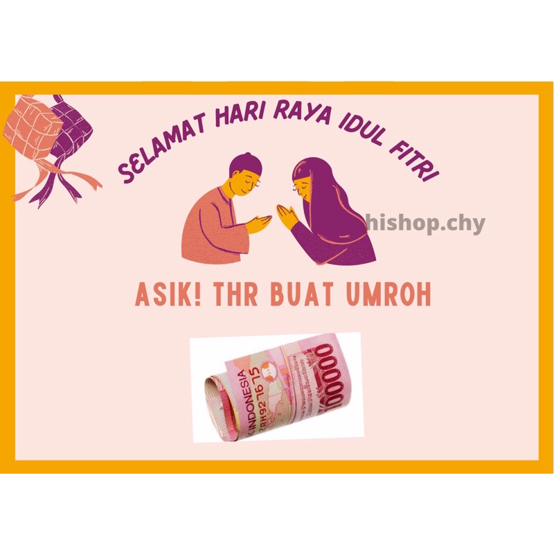 

Amplop Angpao Lebaran THR unik