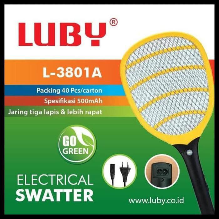 RAKET NYAMUK LUBY L-3801A
