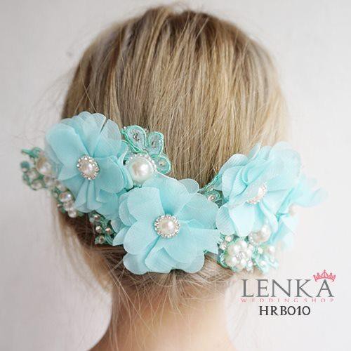 [BISA COD] HAIRPIECE TOSCA WEDDING AKSESORIS PERNIKAHAN PENGANTIN HRB010