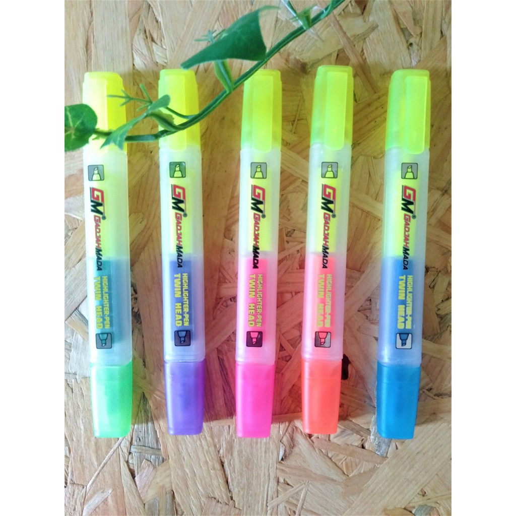 

Stabilo Dua Warna GM 3001 Highlighter-Pen Twin Head