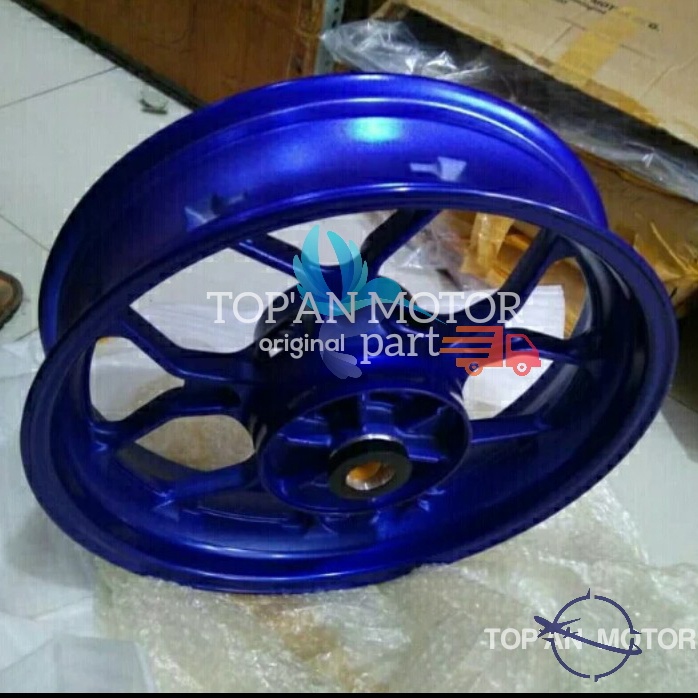 VELG BELAKANG YAMAHA R25 BIRU ORI YGP