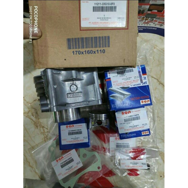 Blok Piston Set Skydrive Ori