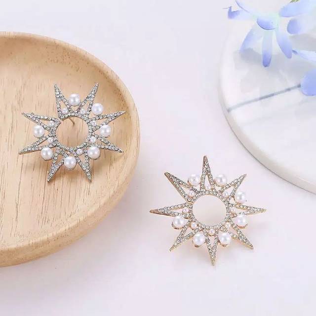 Star pearl earstud (1pc)