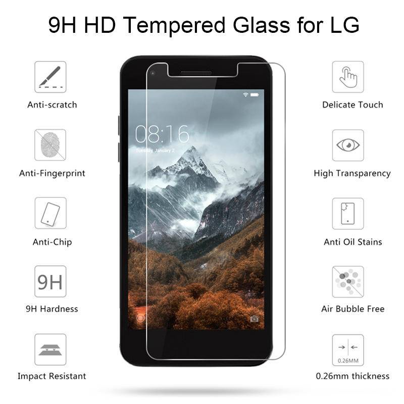 Pelindung Layar Tempered Glass 9H HD Untuk LG Q 51 52 60 62 630 EAM 70 LG G 51 5G W30