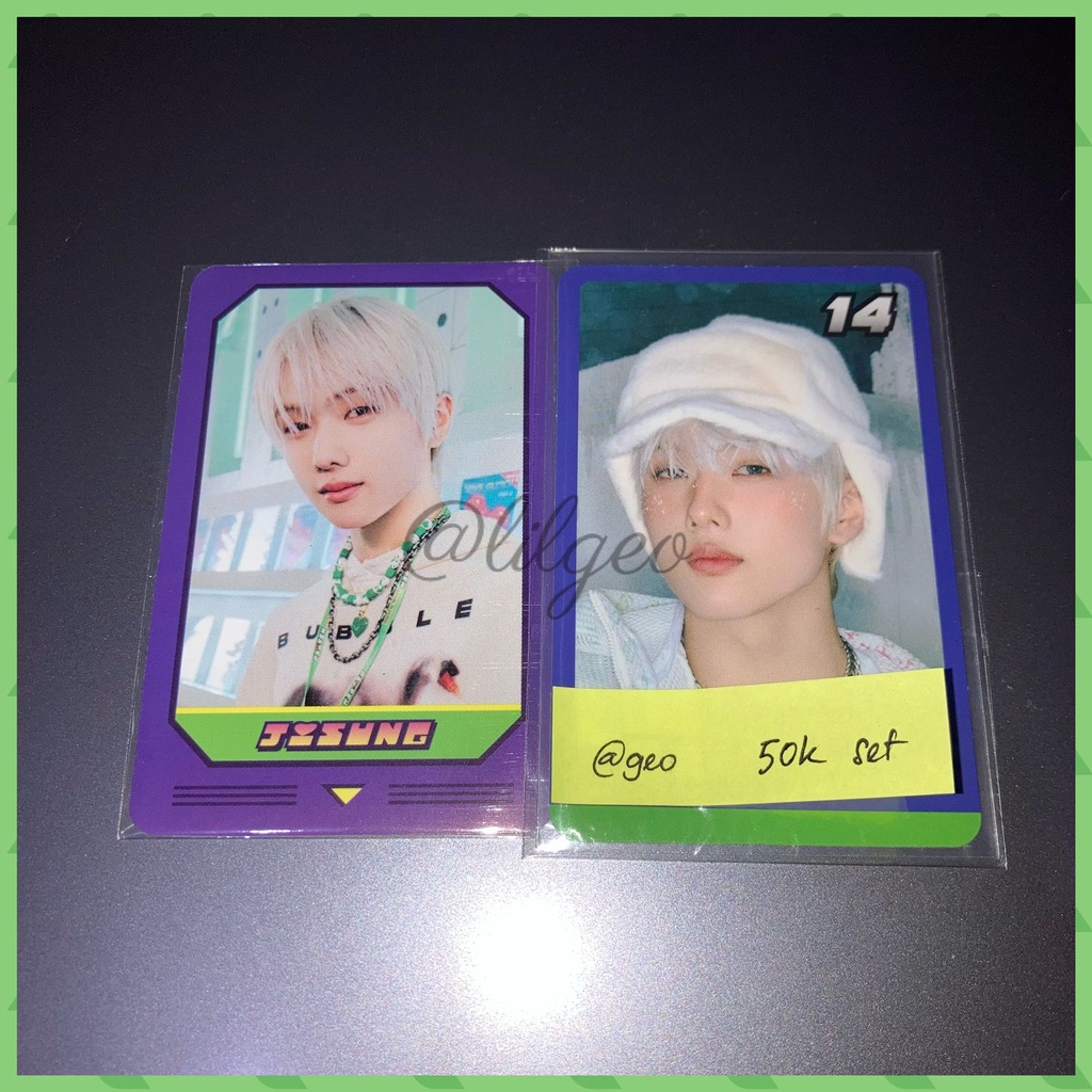JISUNG GLITCH MODE PHOTOCARD OFFICIAL