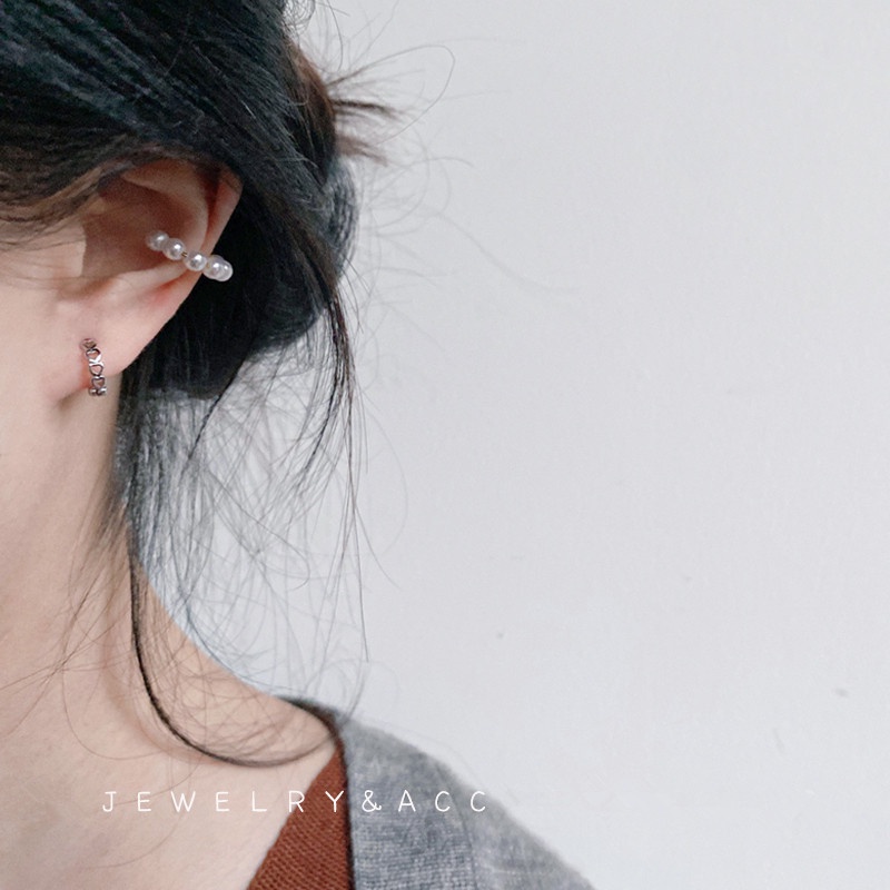 Papaozhu Trendi s925 Perak Infinity Terkait Berongga Jantung Hoop Anting Untuk Wanita Perempuan Sederhana Fashion Kecil Bulat Anting-Anting Kasual Perhiasan Aksesoris