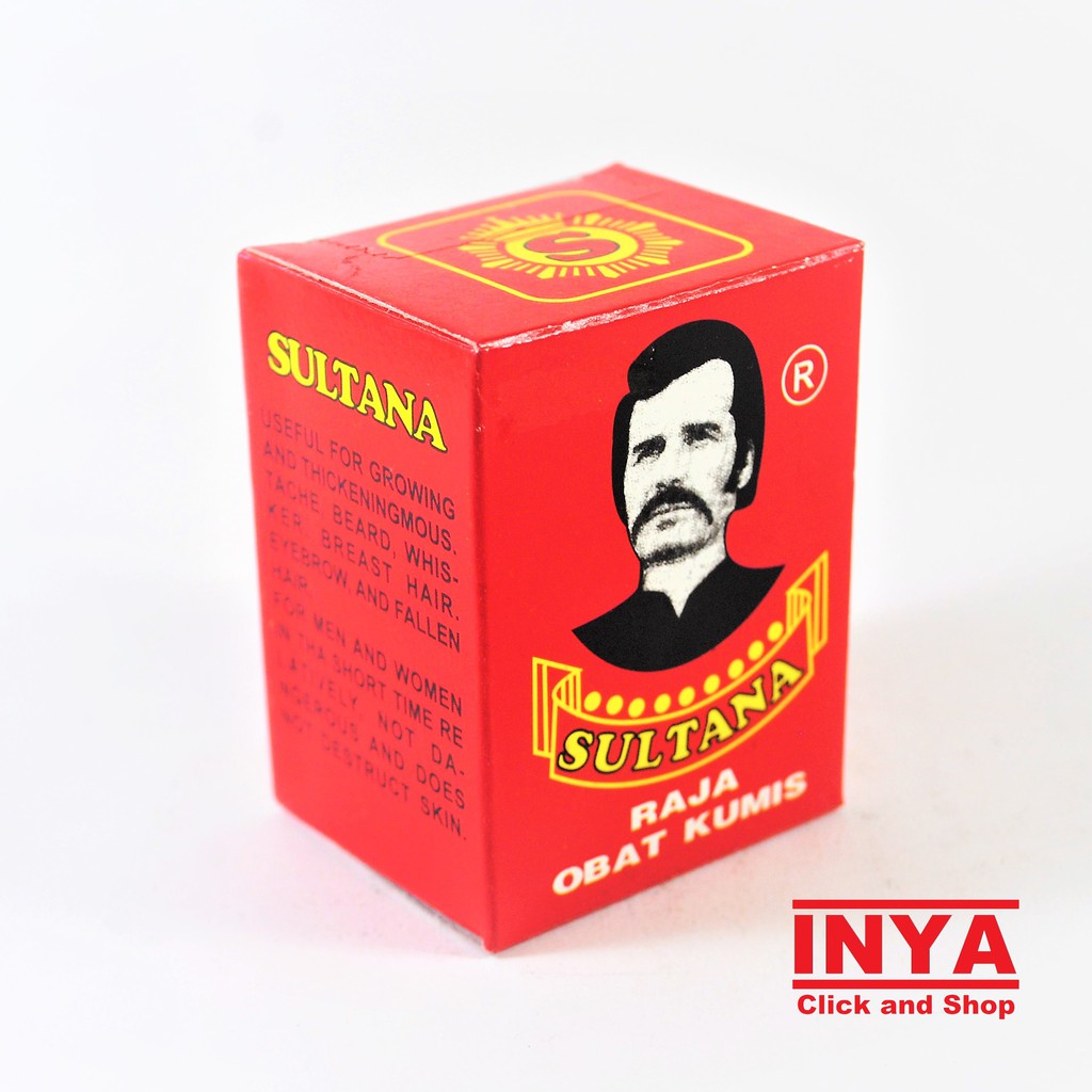 SULTANA RAJA OBAT KUMIS - Krim Penumbuh Kumis dan Jenggot