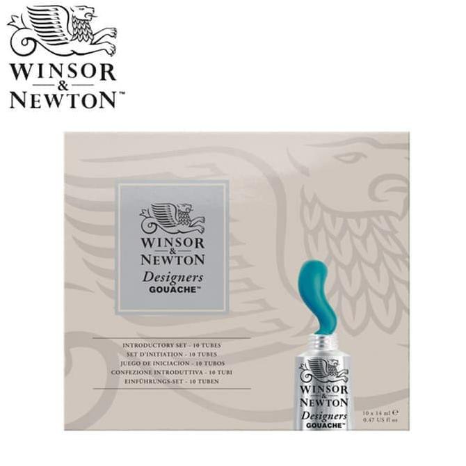

Promo! Winsor & Newton Designers Gouache Introductory Set 10 Tube X 14Ml Termurah