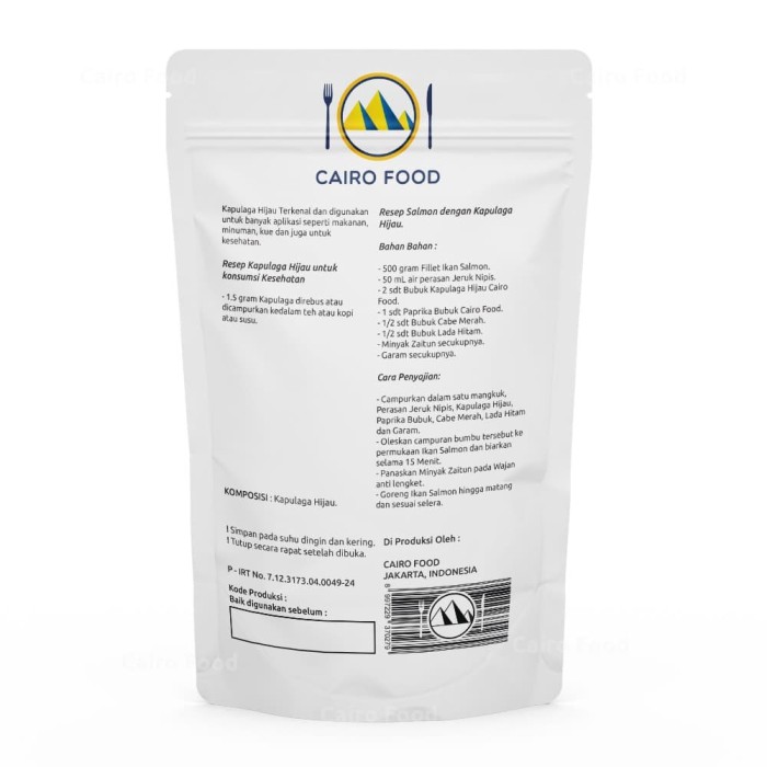 

Kualitas Terbaik - Green Cardamom / Kapulaga Hijau - 1 Kg