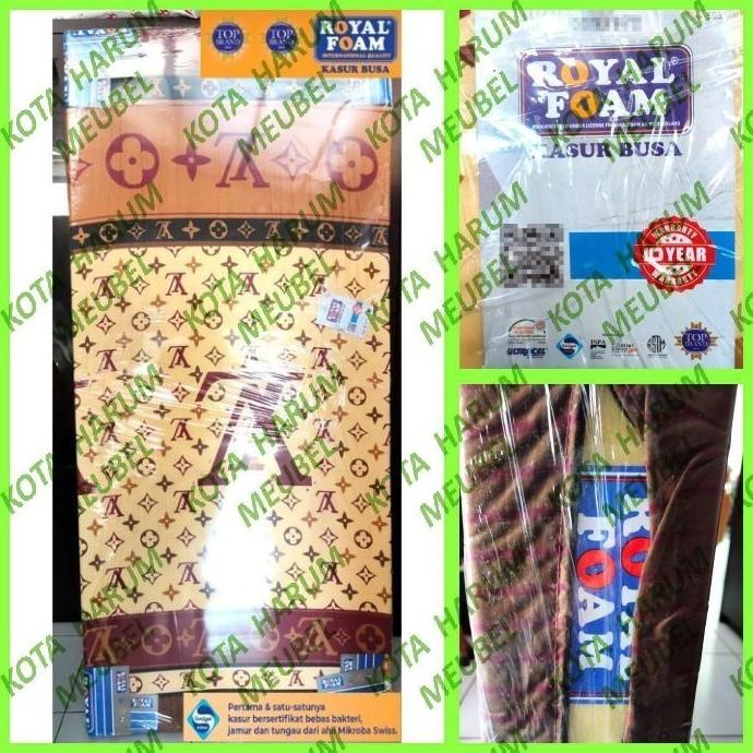 kasur busa tipis 10 cm royal foam ajax garansi 10 tahun 90x200 bandung