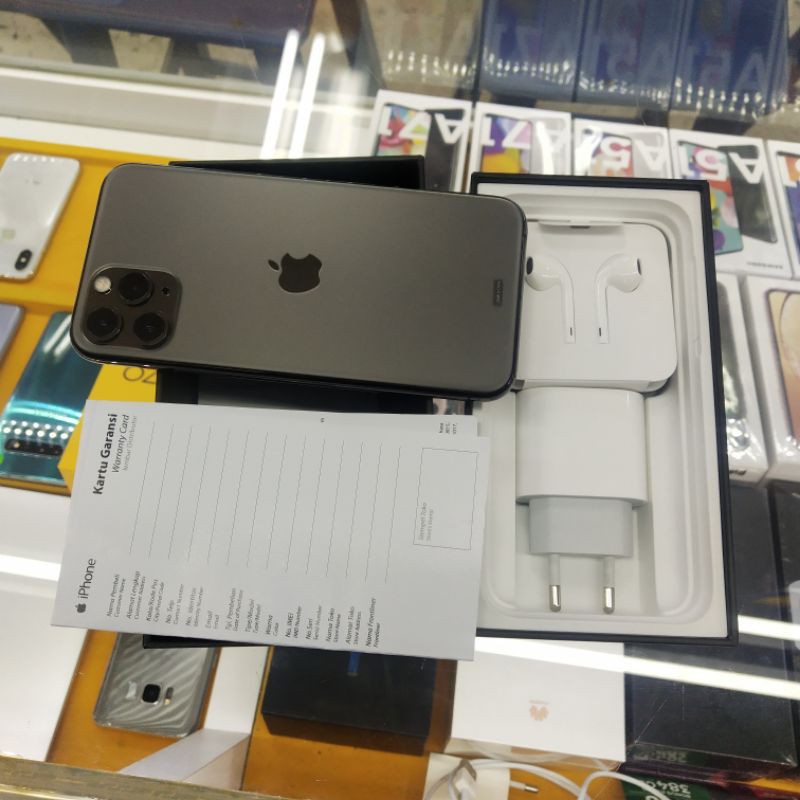Iphone 11 Pro Max 512gb Space Grey Second Garansi Ibox Shopee Indonesia