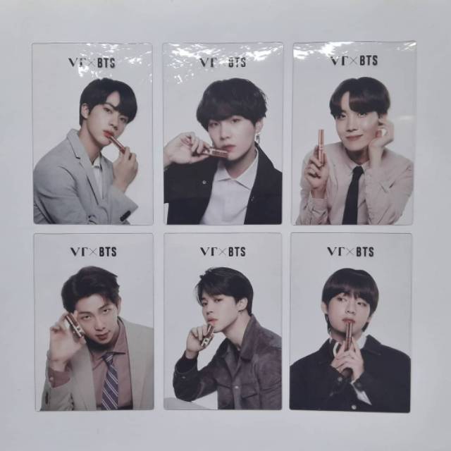 [READY STOCK] BTS X VT TRANSPARENT PC