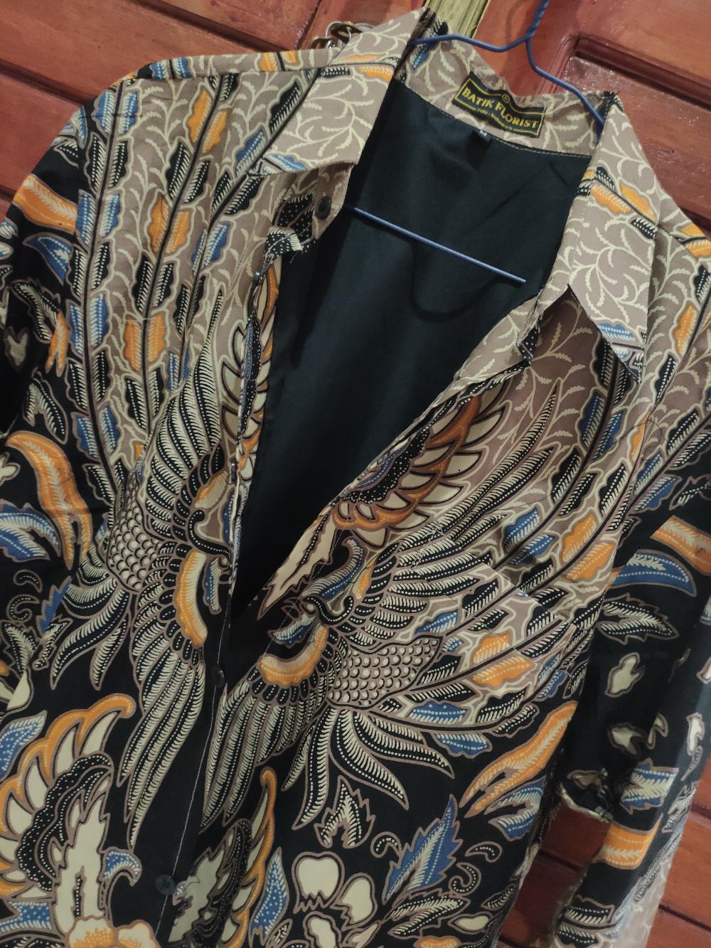 Jayanegara Cabut Kemeja Batik Pria Full Furing Katun Sragenan