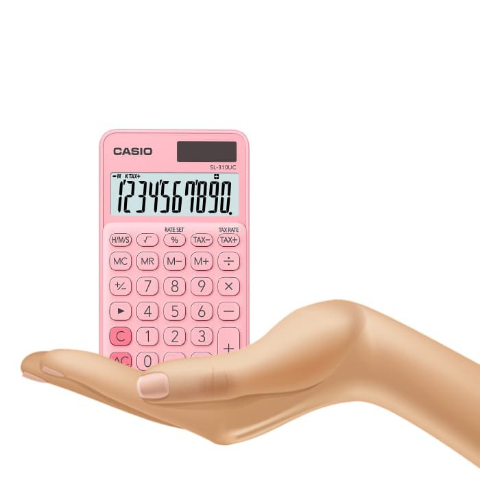

Terlaris CASIO Colorful Calculator SL-310UC-Pink Keren