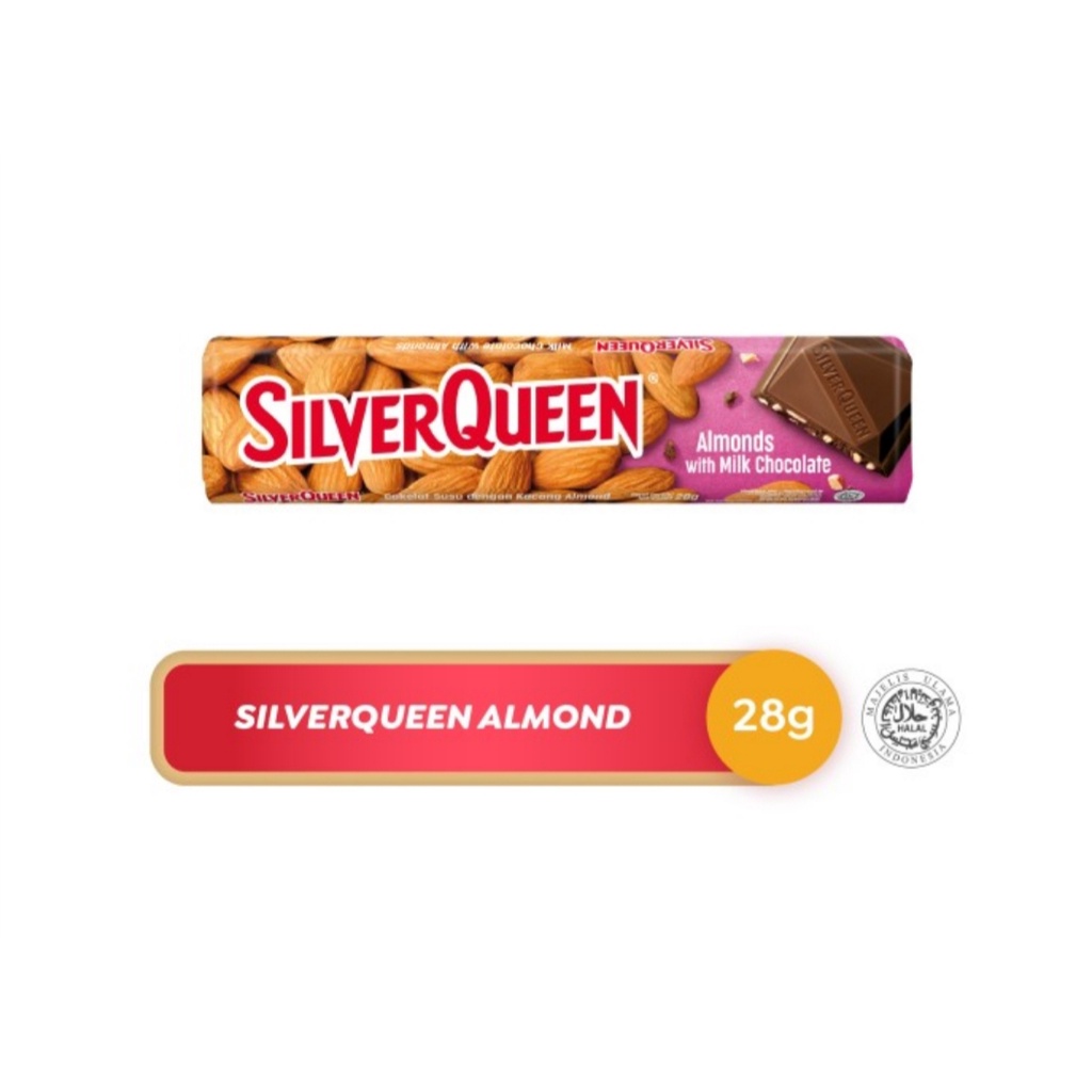 Silverqueen Almond 28g