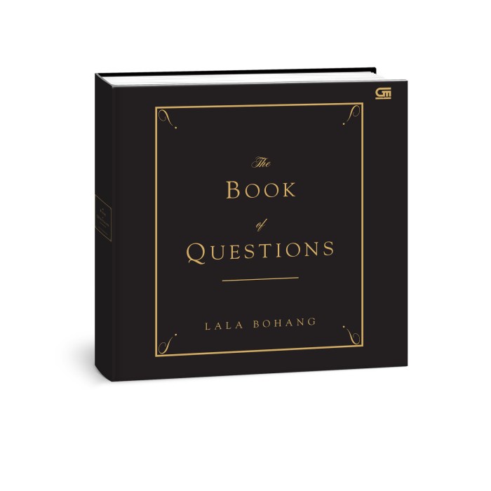 

DISKON SPESIAL THE BOOK OF QUESTIONS BY LALA BOHANG (SIGNED BY AUTHOR) TERLARIS