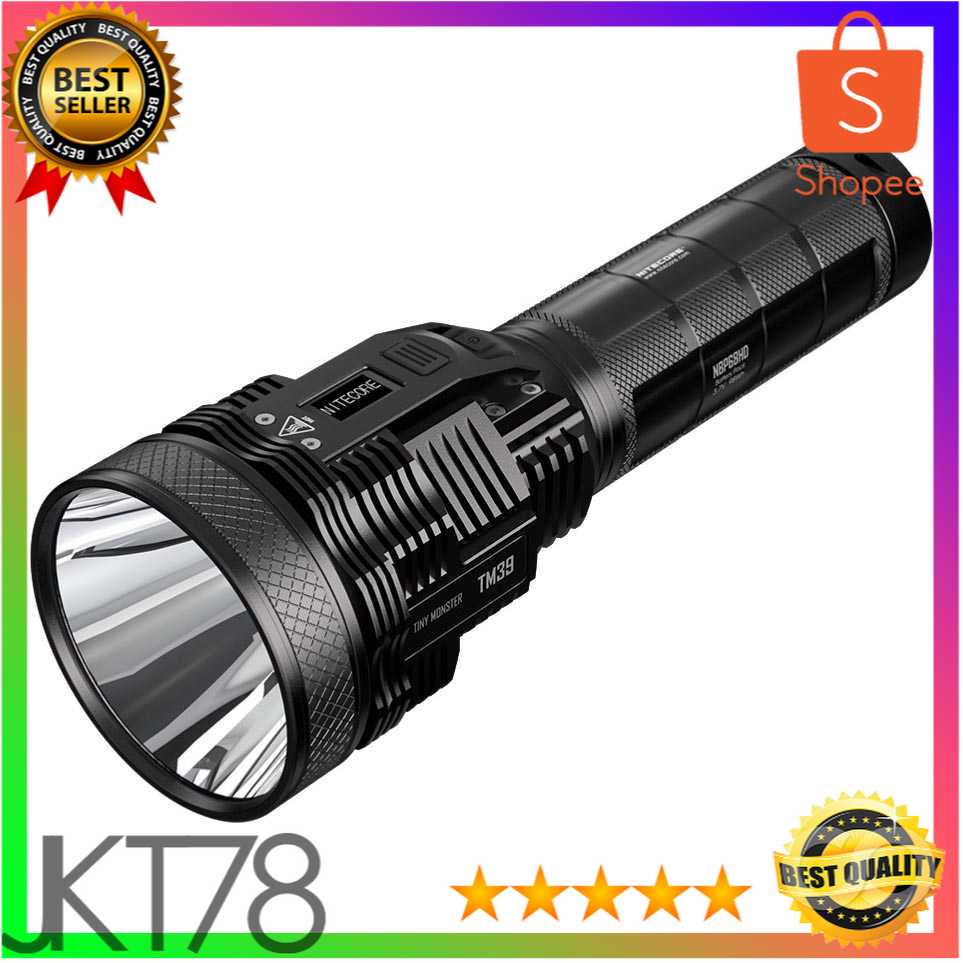 NITECORE TM39 Senter LED Luminus SBT-90 Gen2 5200 Lumens