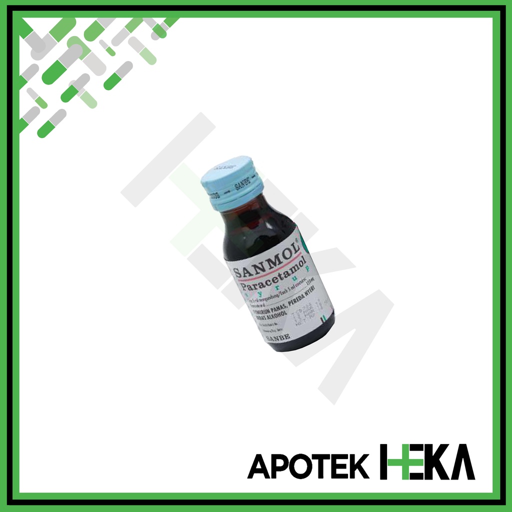 Sanmol Syrup 60 ml - Sirup Paracetamol Demam (SEMARANG)