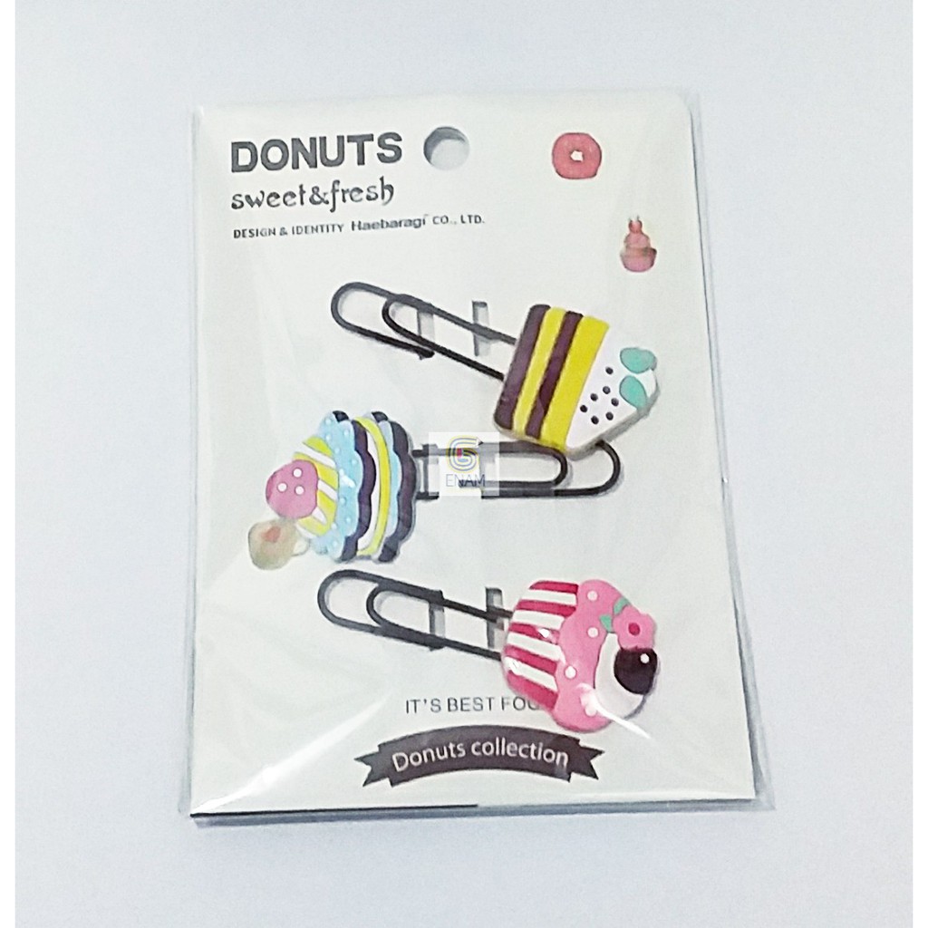 

Paper Clip Donuts