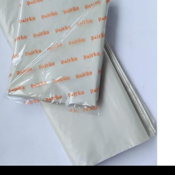 ❄ Plastik sampah putih susu uk 60 x 100 kantong plastik putih susu ✦