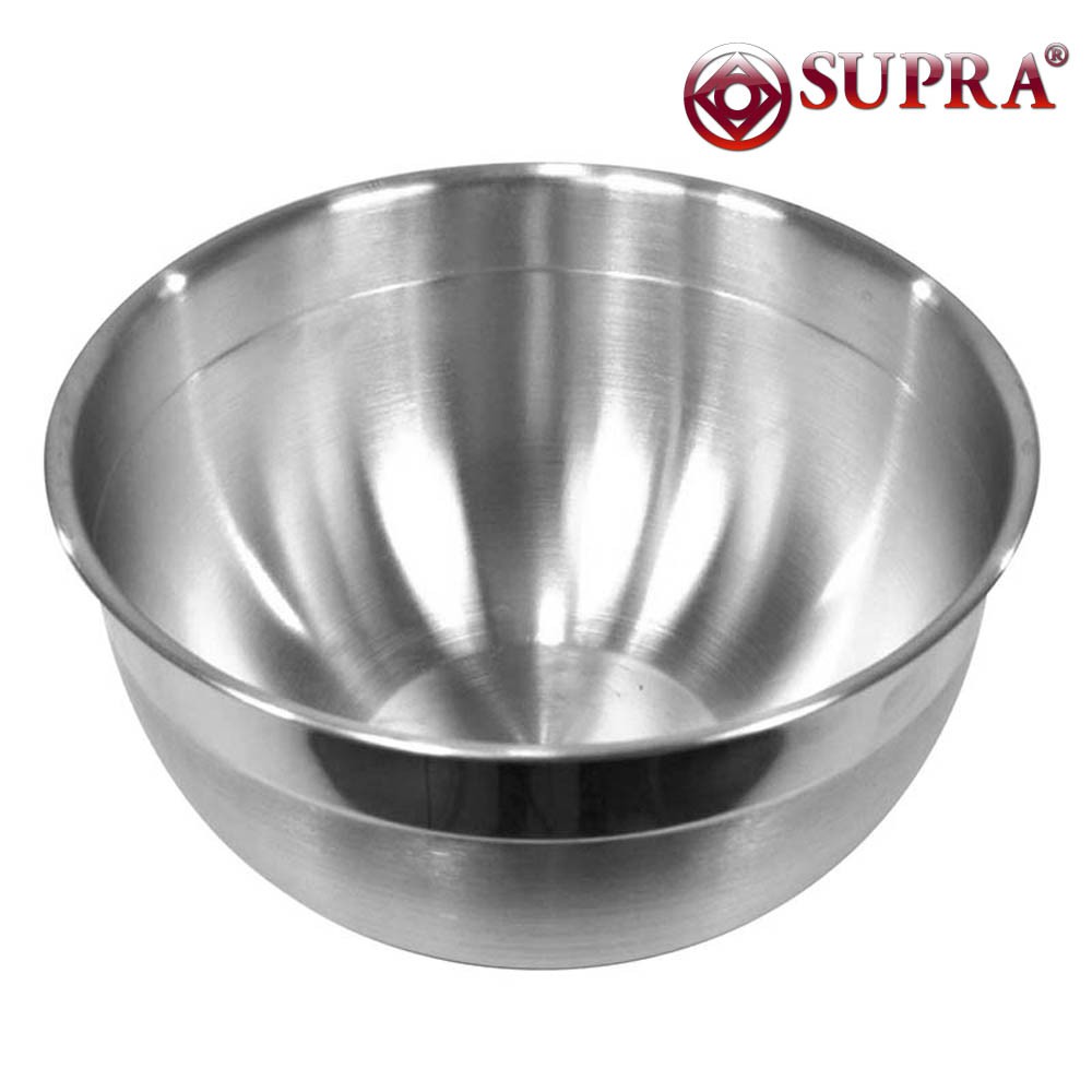 Supra Mixing Bowl 21cm Stainless Steel / Baskom Tempat Adonan