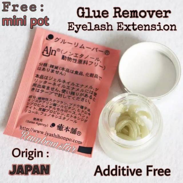 Remover Eyelash Extension Aroma Buah / Pembersih Lem Bulu Mata