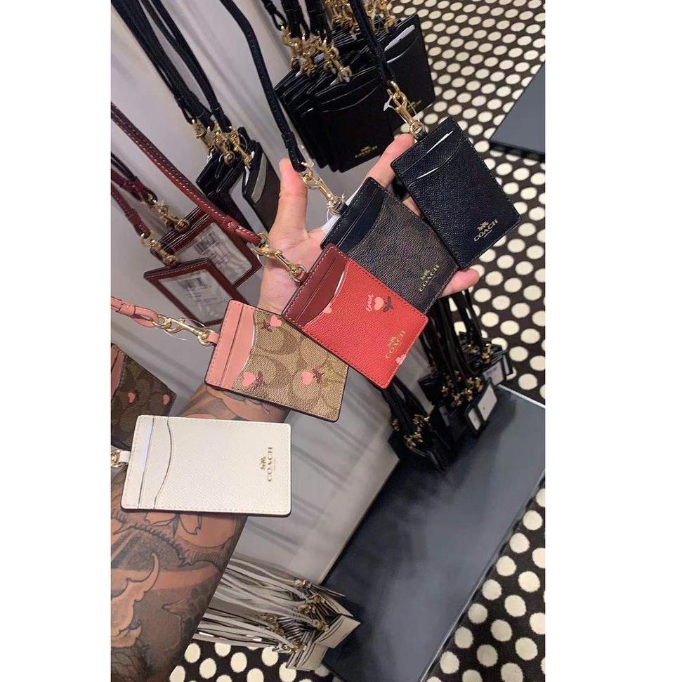 

k63¢ COACH lanyard/ Kartu kerja/pemegang kartu id /DIY klasik /original/name tag holder/SIX color