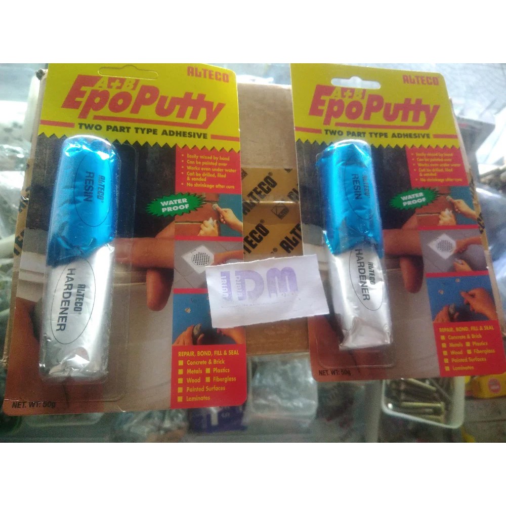 

Alteco Lem Epo Eppo Putty Porting Kapal Serbaguna 50 Gr 15gr 100gr