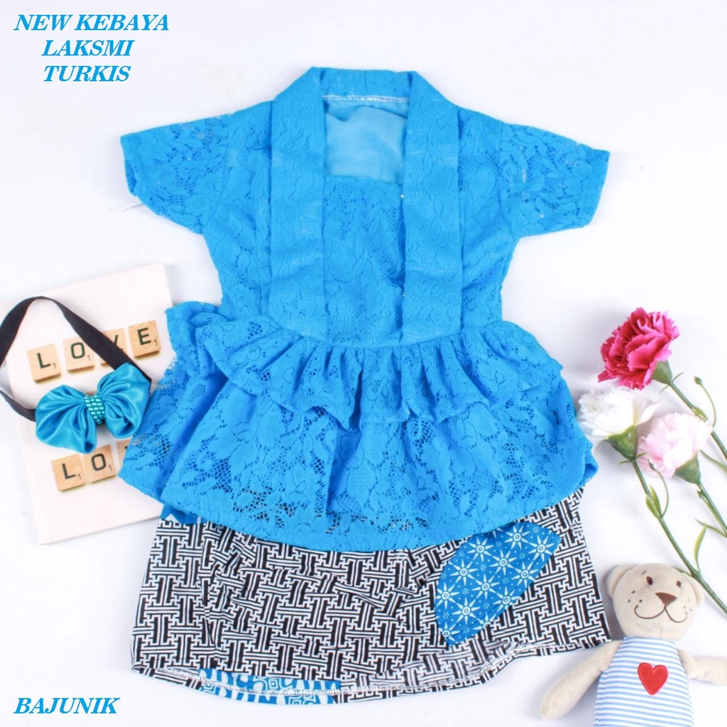 Kebaya Laksmi Anak Unik/Baju Adat/Kebaya Anak