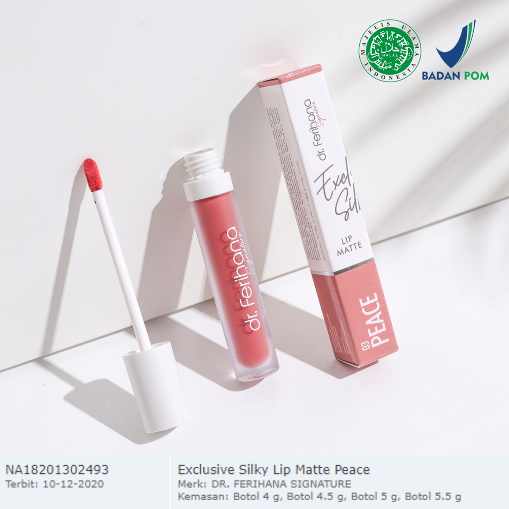 (dr. Ferihana) Peace (03)-Exclusive Silky Lip Matte