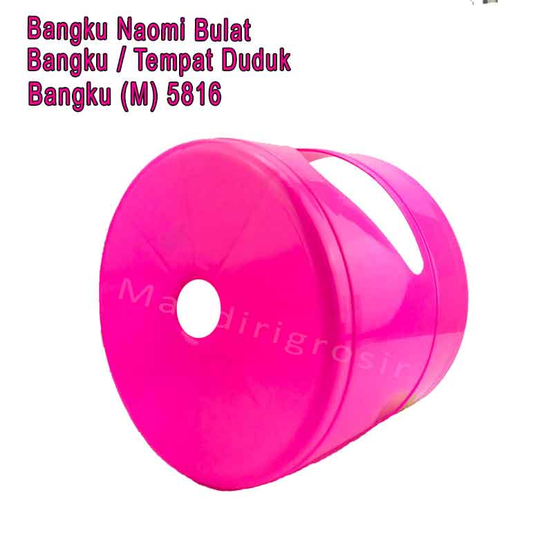 Bangku Plastik *Bangku Naomi Bulat * Tempat Duduk * Bangku(M)5816